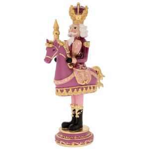 ΡΟΖ ΠΟΛΥΡΕΖΙΝ ΚΑΡΥΟΘΡΑΥΣΤΗΣ ΜΕ ΣΚΗΠΤΡΟ ΠΑΝΩ ΣΕ ΑΛΟΓΟ 19