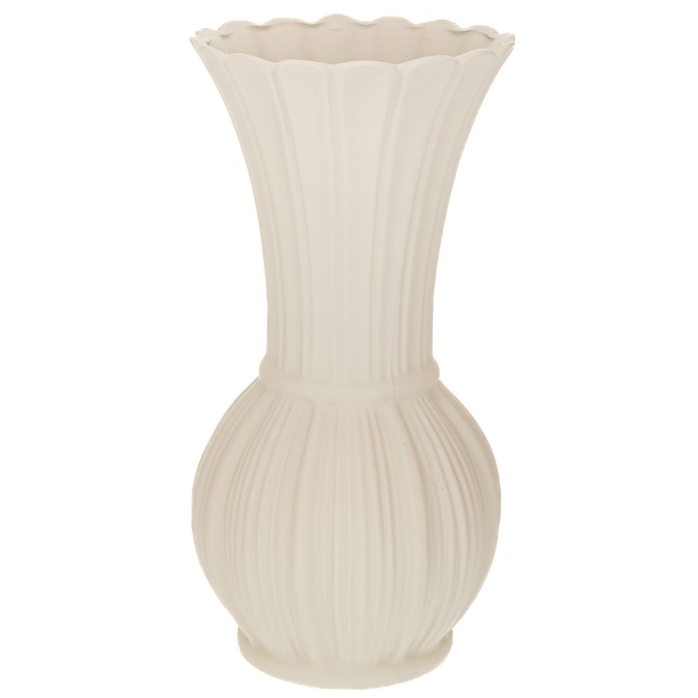 91519 ΛΕΥΚΟ ΚΕΡΑΜΙΚΟ ΒΑΖΟ Φ14Χ28ΕΚ