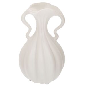 ΛΕΥΚΟ ΚΕΡΑΜΙΚΟ ΒΑΖΟ ΣΕ ΣΧΗΜΑ ΚΟΛΟΚΥΘΑΣ 14