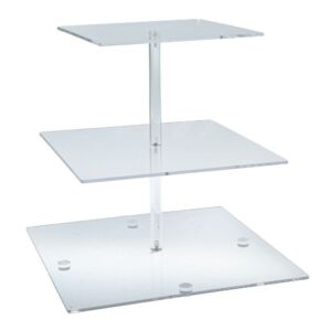 ΔΙΑΦΑΝΟ ΑΚΡΥΛΙΚΟ ΤΕΤΡΑΓΩΝΟ ΤΡΙΩΡΟΦΟ ΠΛΑΤΟ 24 30 35Χ35ΕΚ