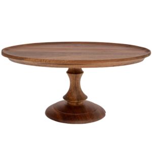 ΞΥΛΙΝΟΣ ΟΒΑΛ ΔΙΣΚΟΣ ΣΕΡΒΙΡΙΣΜΑΤΟΣ ΜΕ ΠΟΔΙ 26Χ16Χ11