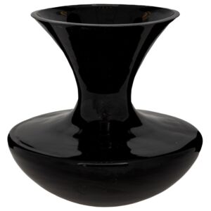 ΜΑΥΡΟ ΓΥΑΛΙΝΟ ΒΑΖΟ Φ32Χ30ΕΚ