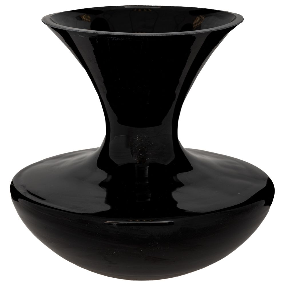 91985 ΜΑΥΡΟ ΓΥΑΛΙΝΟ ΒΑΖΟ Φ32Χ30ΕΚ