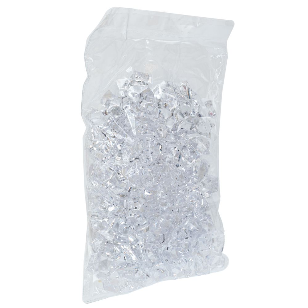 92040 ΔΙΑΦΑΝΟ ΠΛΑΣΤΙΚΟ ΔΙΑΚΟΣΜΗΤΙΚΟ ΠΑΓΑΚΙ 300gr 2Χ2