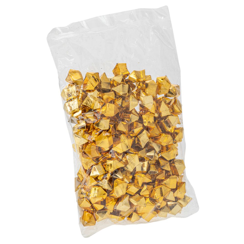 92042 ΧΡΥΣΕΣ ΠΛΑΣΤΙΚΕΣ ΔΙΑΚΟΣΜΗΤΙΚΕΣ ΠΕΤΡΕΣ 300gr 2Χ2