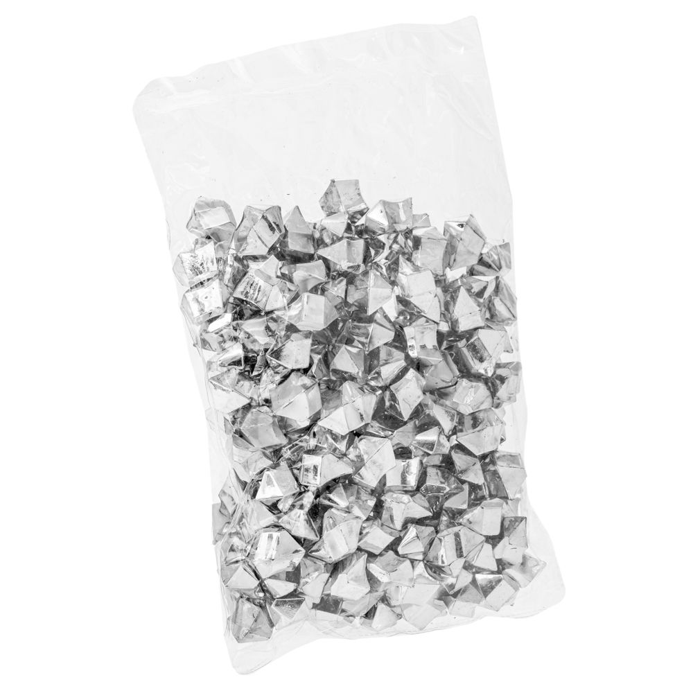 92043 ΑΣΗΜΙ ΠΛΑΣΤΙΚΕΣ ΔΙΑΚΟΣΜΗΤΙΚΕΣ ΠΕΤΡΕΣ 300gr 2Χ2