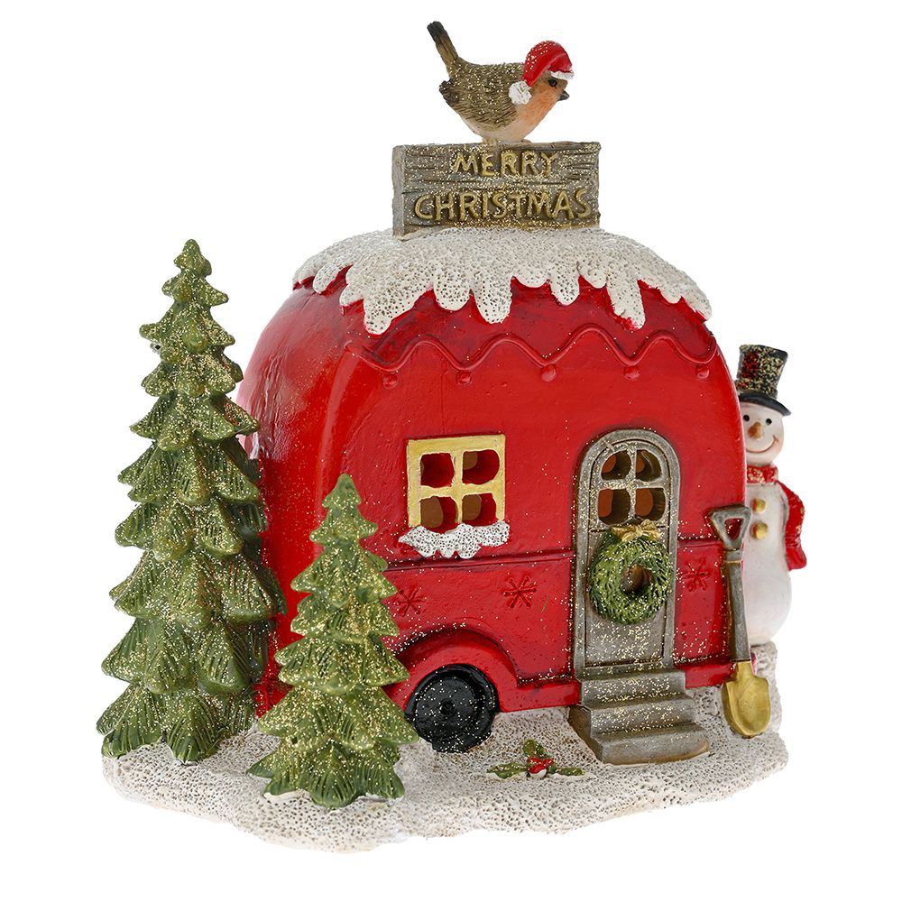 79302 ΚΟΚΚΙΝΟ ΠΟΛΥΡΕΖΙΝ ΤΡΟΧΟΣΠΙΤΟ ΜΕ ΦΩΣ 15Χ9.5Χ14ΕΚ