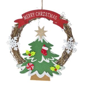 ΠΡΑΣΙΝΟ ΤΣΟΧΙΝΟ ΚΡΕΜΑΣΤΟ ΣΤΟΛΙΔΙ ΣΧΗΜΑ ΔΕΝΤΡΟΥ Φ22ΕΚ