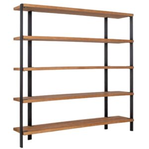 ΡΑΦΙΕΡΑ 5 ΘΕΣΕΩΝ ΜΕ ΞΥΛΟ ΠΕΥΚΟΥ 200Χ40Χ200ΕΚ ΜΕ ΜΕΤΑΛΛΙΚΟ ΣΚΕΛΕΤΟ (KD)