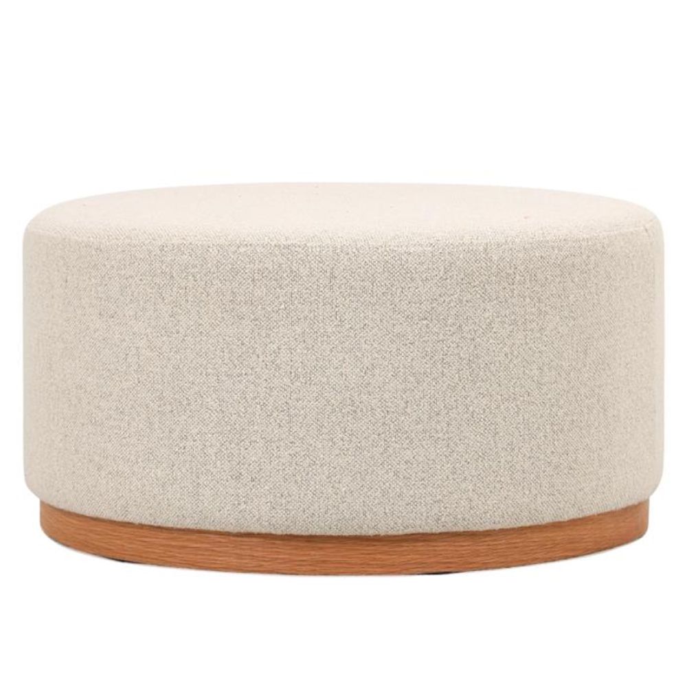 92162 ΣΚΑΜΠΟ ΣΤΡΟΓΓΥΛΟ ΜΕ ΚΡΕΜ ΜΠΟΥΚΛΕ ΥΦΑΣΜΑ AND ΚΑΦΕ ΞΥΛΙΝΗ ΒΑΣΗ 80Χ80Χ41ΕΚ