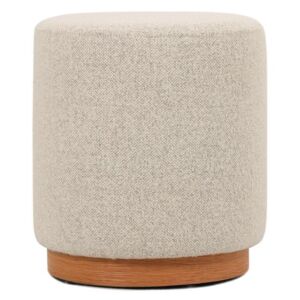 ΣΚΑΜΠΟ ΜΕ ΚΡΕΜ ΜΠΟΥΚΛΕ ΥΦΑΣΜΑ AND ΚΑΦΕ ΞΥΛΙΝΗ ΒΑΣΗ 41Χ41Χ44ΕΚ ΣΤΡΟΓΓΥΛΟ